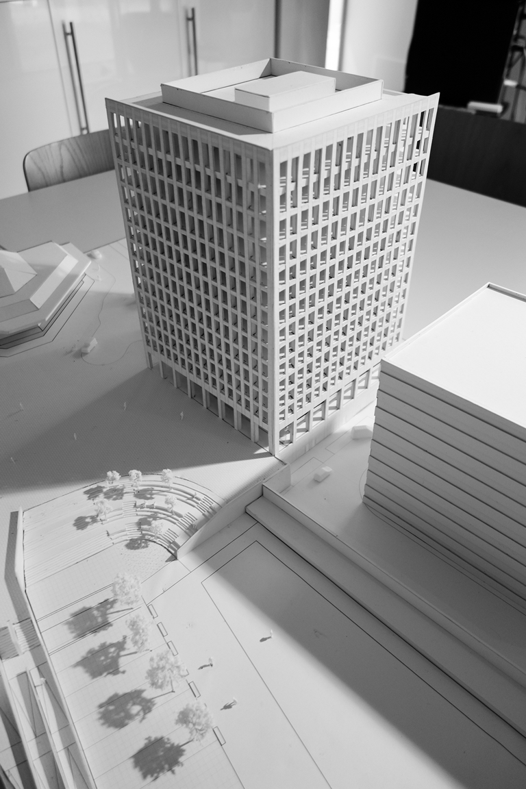Thames-Tower-Model dn-a architects, Reading