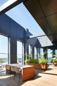 Thames Tower The Roost Terrace Rooftop Lounge Skylounge Biophilic Design Views Reading