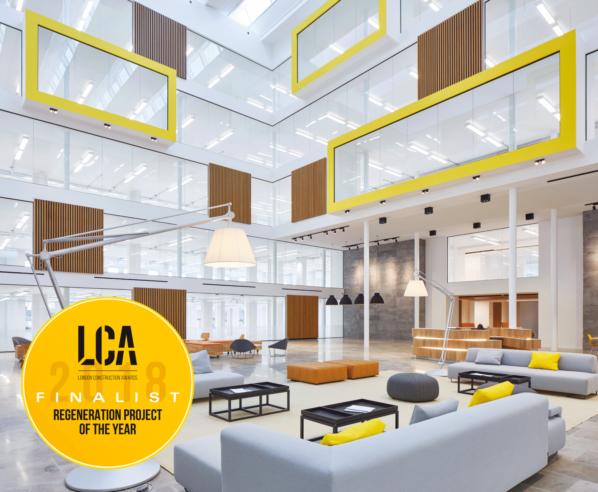 London Build London Construction Award Awards Charter Building Interior Regeneration Project Finalist