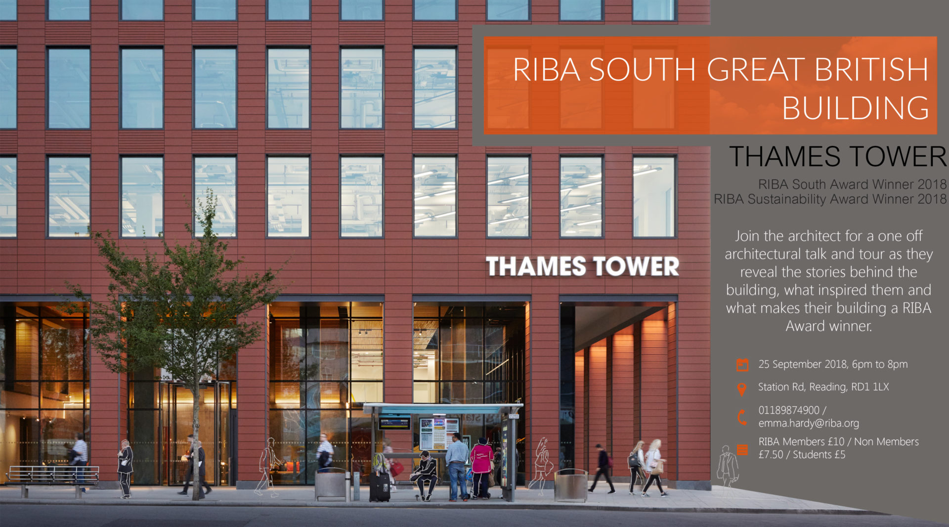 dn-a RIBA Talk Thames Tower Great British Building Series Architectural Tour