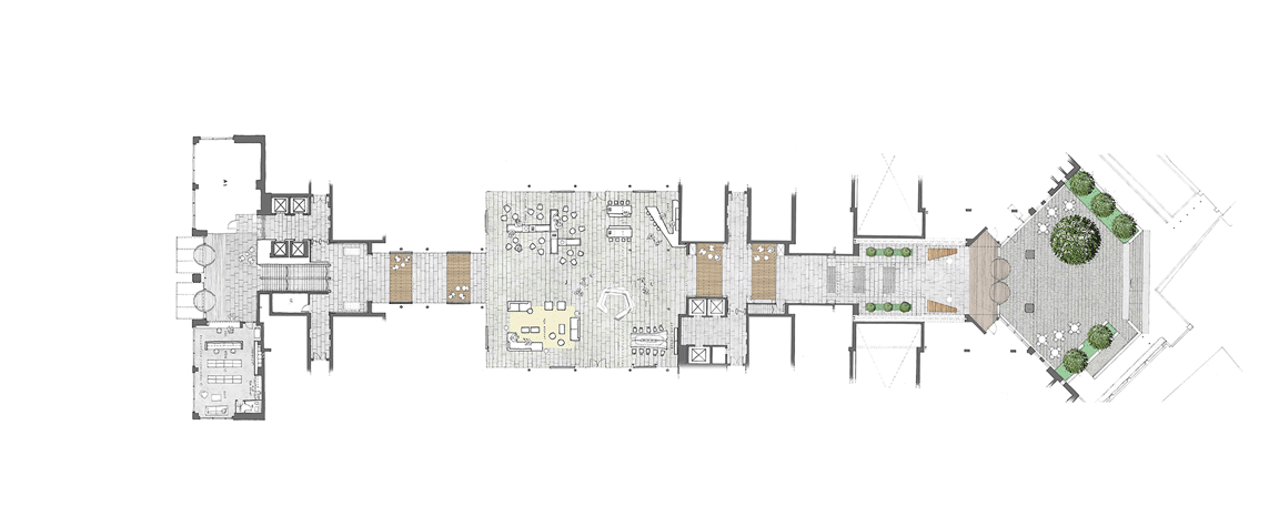 The Charter Building Street Plan - Commercial Office Refurbishment Architecture