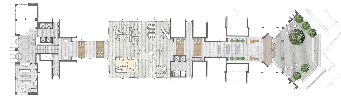 The Charter Building - The 'Street' Plan - Interior Design